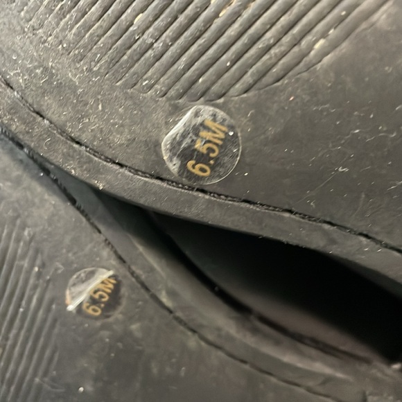 Reba Genuine Leather Womens Sz 6.5M Glitter Embellished Western Black Boots - Picture 10 of 11